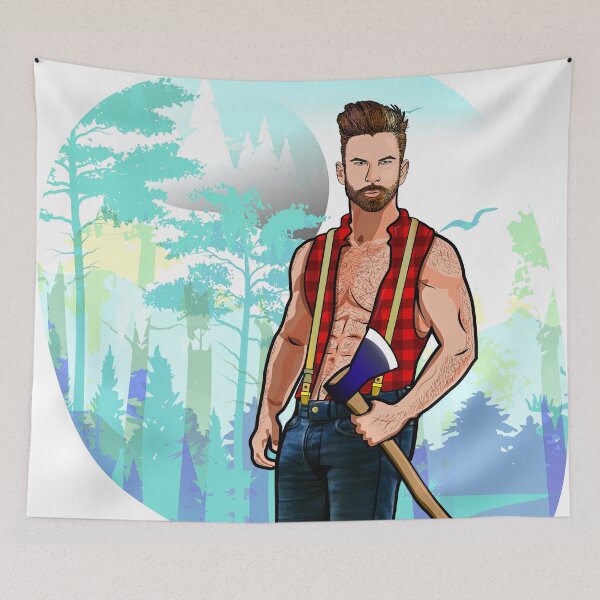 Item preview, leñador sexy designed and sold by artglobule artglobule.