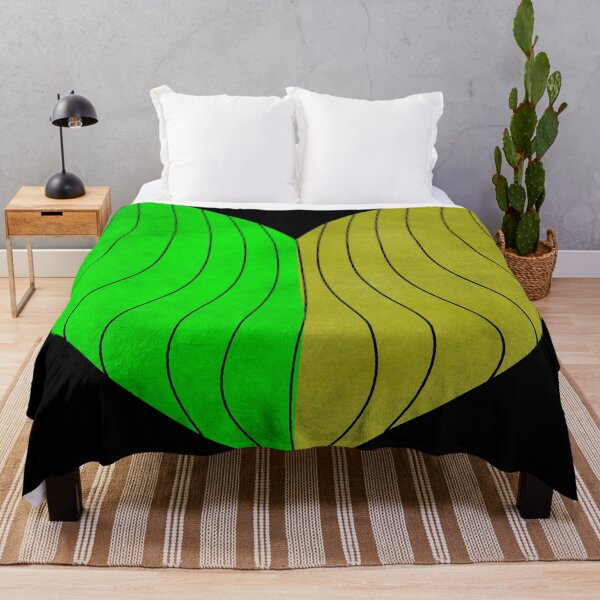 Item preview, Green & Yellow Balloon Split Heart Mandala designed and sold by rainestore.