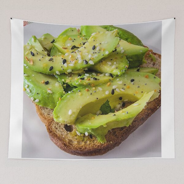Item preview, Avocado Toast with Everything But The Bagel Seasoning designed and sold by gillys.