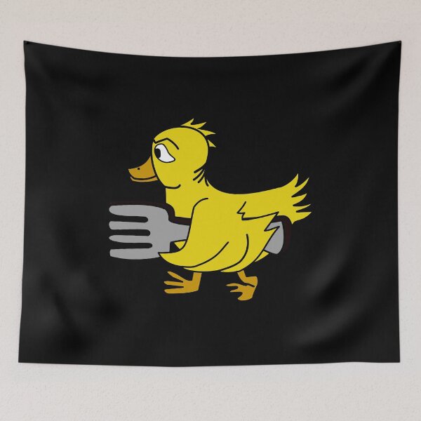 Item preview, forking duck designed and sold by ItsMariaTTV.