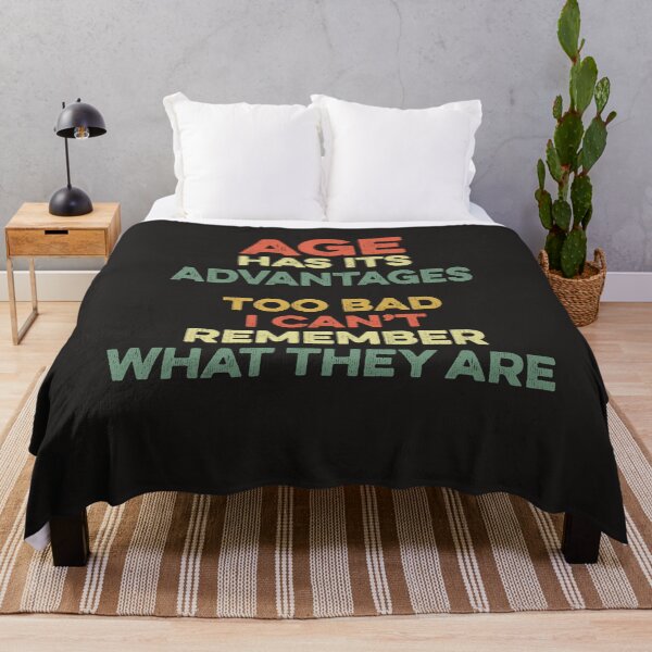 Item preview, Age Has Its Advantages Funny Birthday Humor Aging Older Bday designed and sold by gkao.