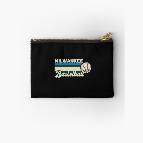 Aperçu de l'œuvre Rétro Milwaukee Basketball créée et vendue par Nishanth49.