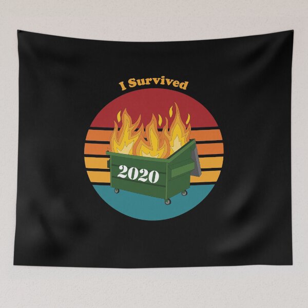 Item preview, I Survived 2020 Dumpster Fire designed and sold by HootenannyGear.