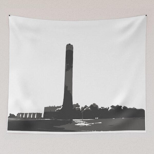 Item preview, Demolished Chimney of Defunct Grain Power Station A designed and sold by machinaenix.