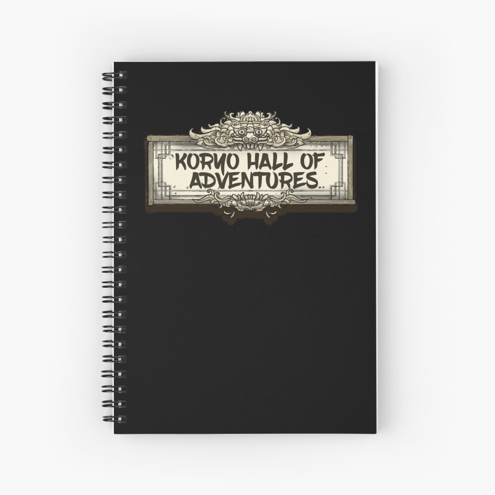The Koryo Hall of Adventures Spiral Notebook