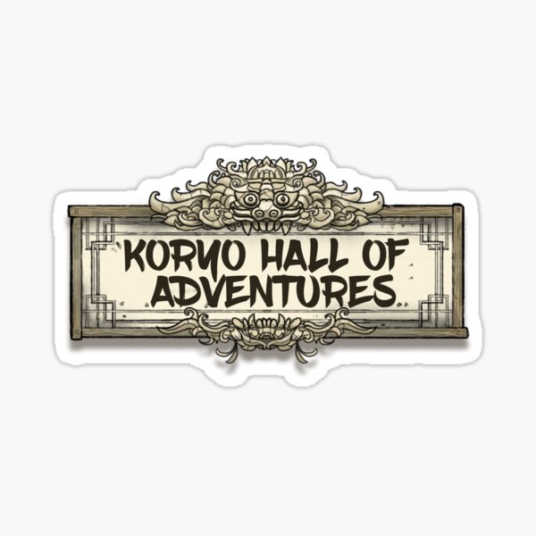 The Koryo Hall of Adventures Sticker