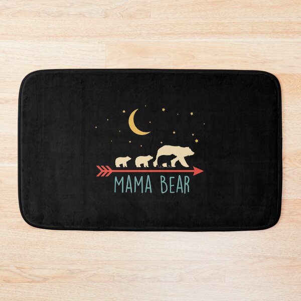 Item preview, Mama Bear With 3 Cubs Mama Bear Hooded designed and sold by beckergree.
