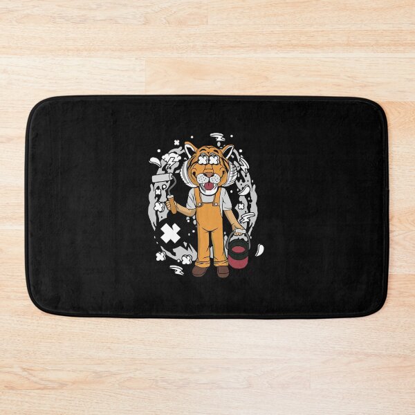 Item preview, Tiger Painter Illustration  designed and sold by SariahSteng.