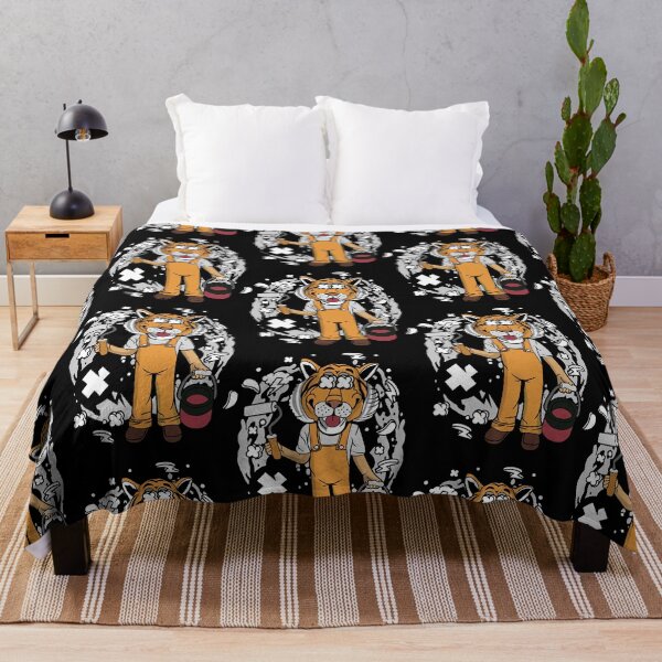 Item preview, Tiger Painter Illustration  designed and sold by SariahSteng.