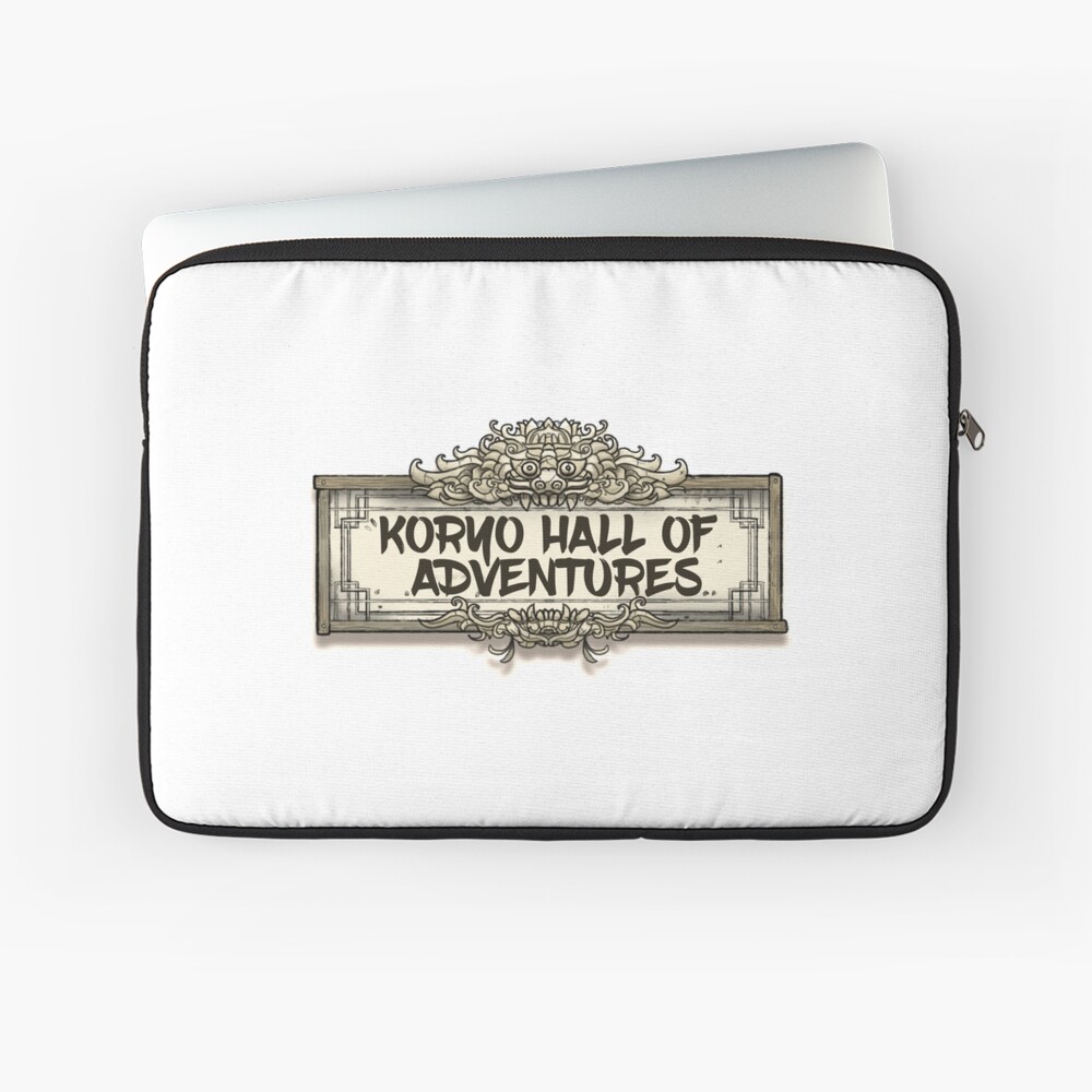 The Koryo Hall of Adventures Laptop Sleeve