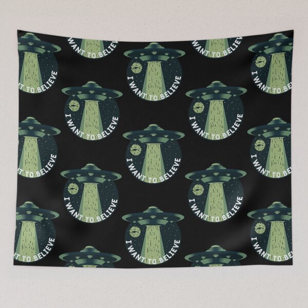Item preview, UFO Universe I Want To Believe  designed and sold by SariahSteng.