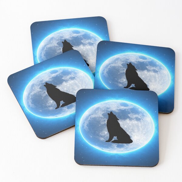 Item preview, Moon Wolf  designed and sold by WorldGalore21.