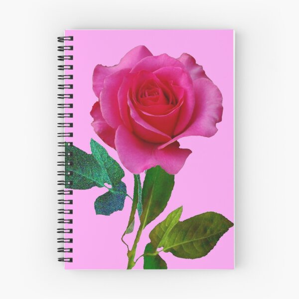 Item preview, CERISE PINK ROSE ON  ROSE COLOR  ART designed and sold by sharlesart.