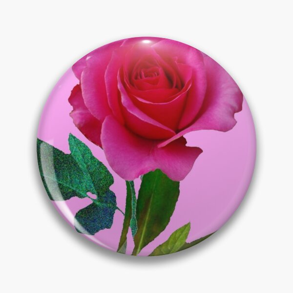 Item preview, CERISE PINK ROSE ON  ROSE COLOR  ART designed and sold by sharlesart.