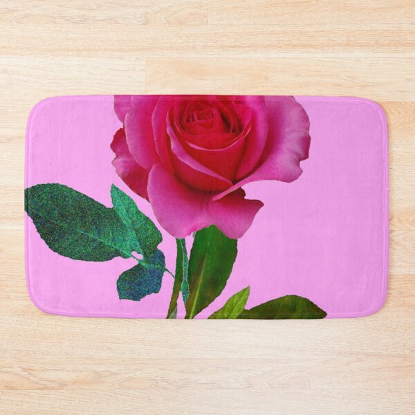 Item preview, CERISE PINK ROSE ON  ROSE COLOR  ART designed and sold by sharlesart.