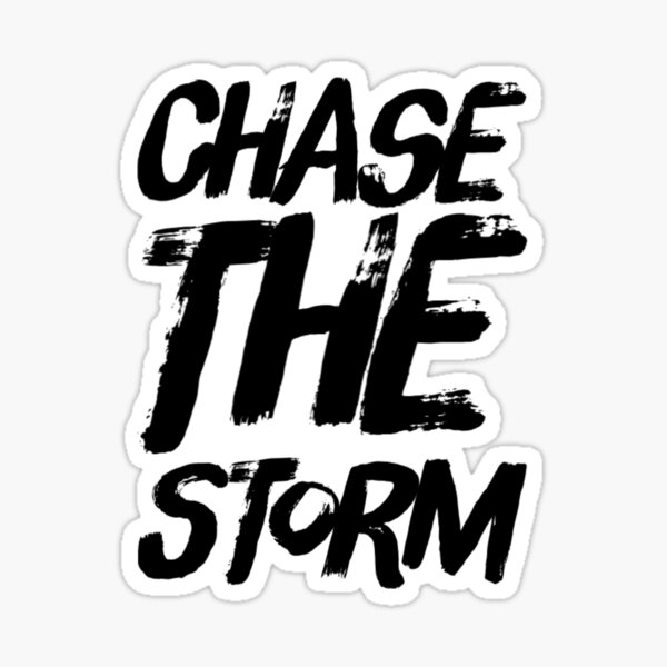 Vista previa del artículo con la obra «Diseño Chase The Storm», diseñado y vendido por CLEOfitness.