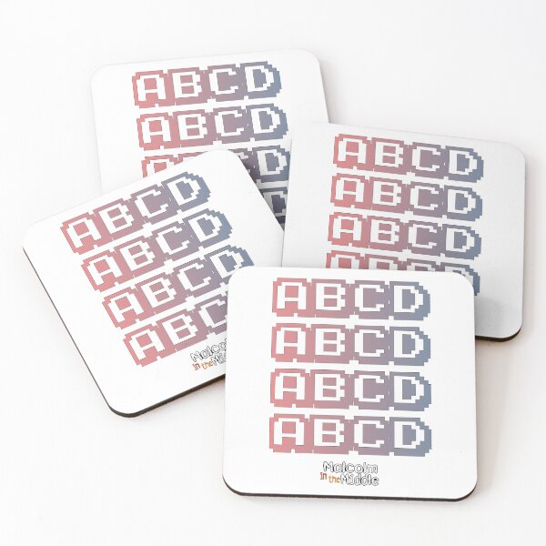 Item preview, ABCD designed and sold by SagenArt.
