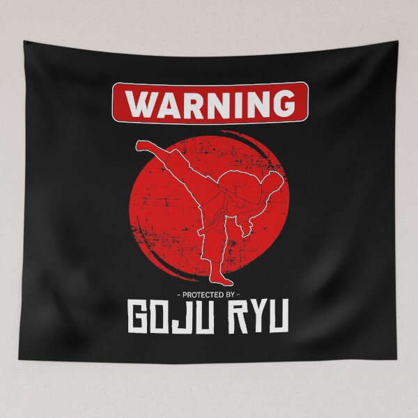 Item preview, Japanese Okinawan Karate Warning Protected By Goju Ryu product designed and sold by jakehughes2015.