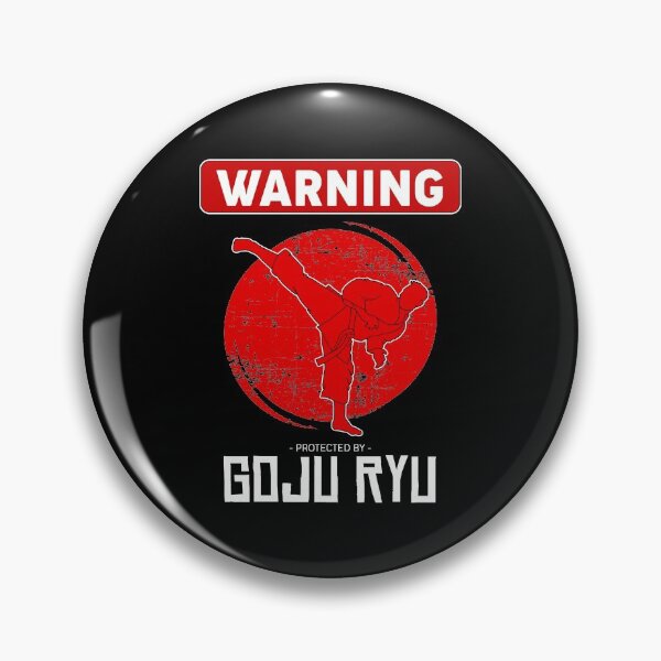 Item preview, Japanese Okinawan Karate Warning Protected By Goju Ryu product designed and sold by jakehughes2015.