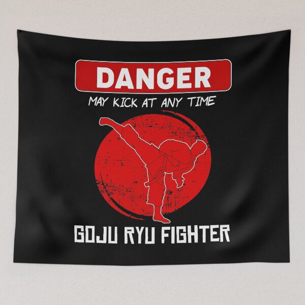 Item preview, Funny Japanese Okinawan Karate Martial Arts Danger Goju Ryu graphic designed and sold by jakehughes2015.