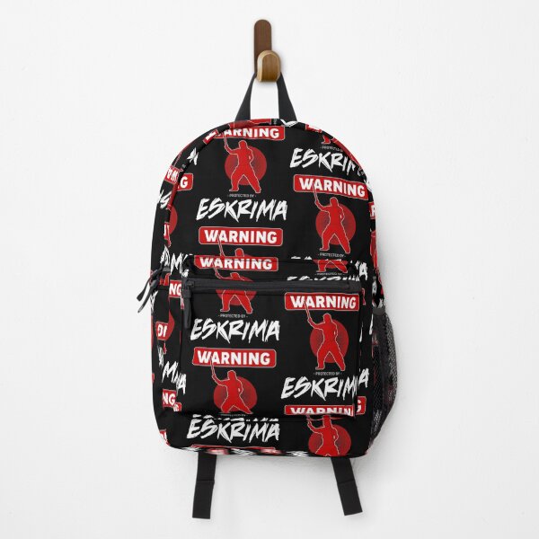Item preview, Philippine Martial Arts Warning Protected By Eskrima print designed and sold by jakehughes2015.
