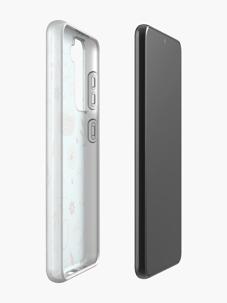 Alternate view of Robin Egg Blue Case & Skin for Samsung Galaxy
