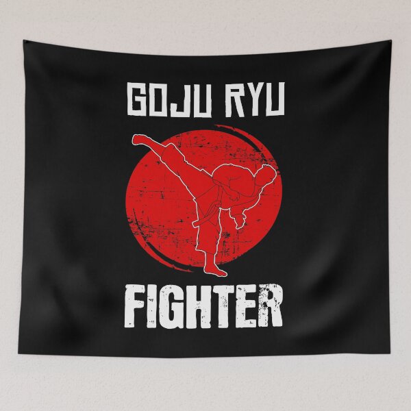 Item preview, Japanese Okinawan Karate Goju Ryu Fighter Martial Arts print designed and sold by jakehughes2015.