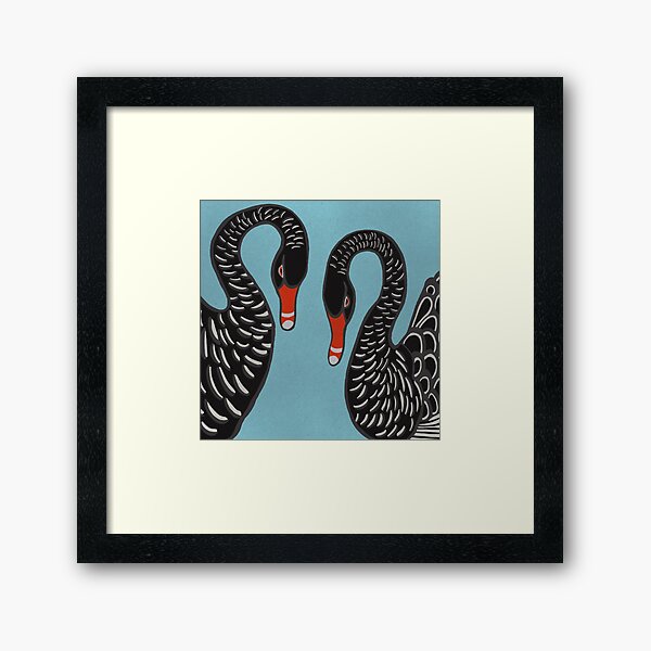 Aperçu de l'œuvre Cygnes noirs créée et vendue par Charity Schmidt.