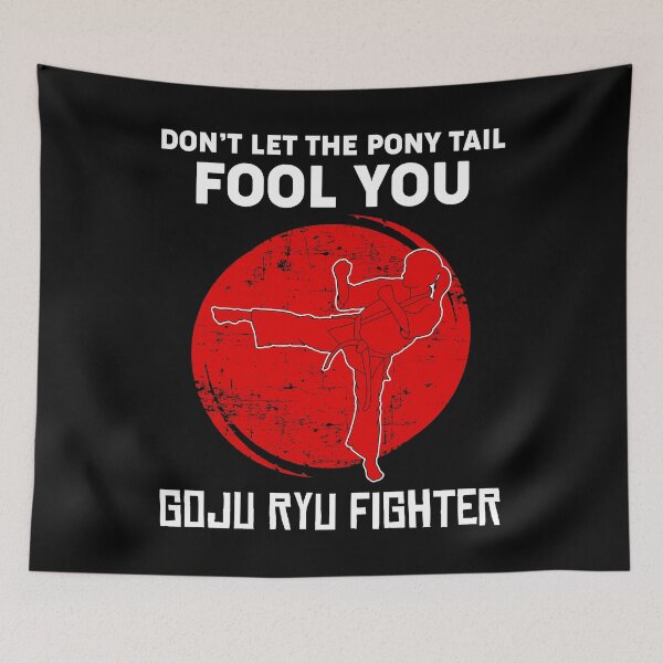 Item preview, Funny Japanese Okinawan Karate Girl Goju Ryu Fighter design designed and sold by jakehughes2015.