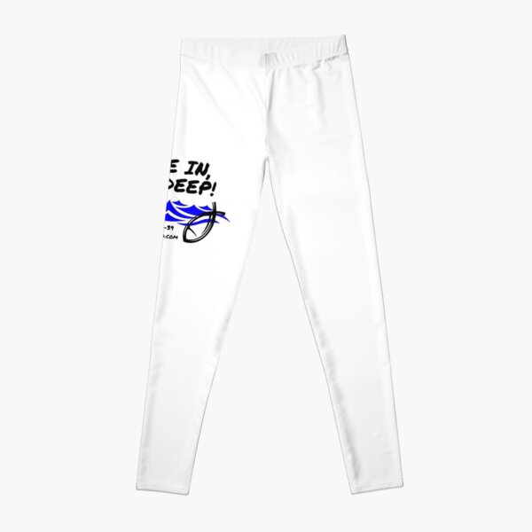 Dive In Go Deep! - Christian Leggings