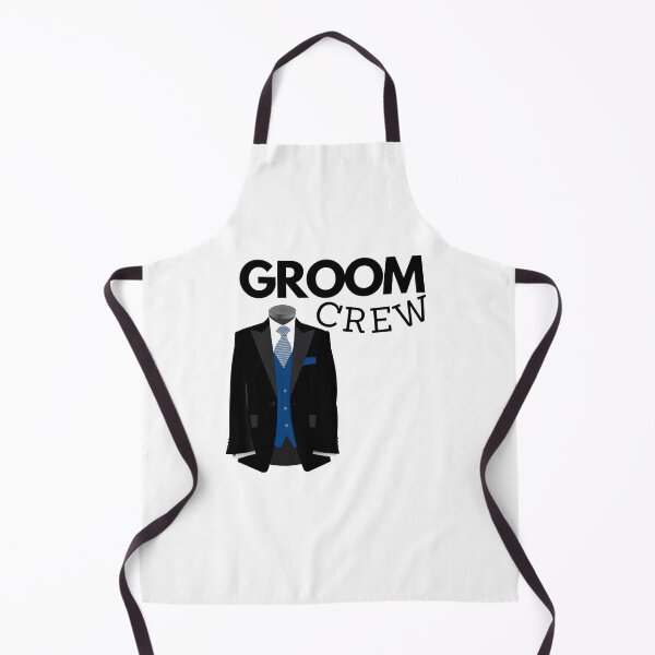 Item preview, Groom Crew Tuxedo Blue Vest designed and sold by SweetLouiseTees.