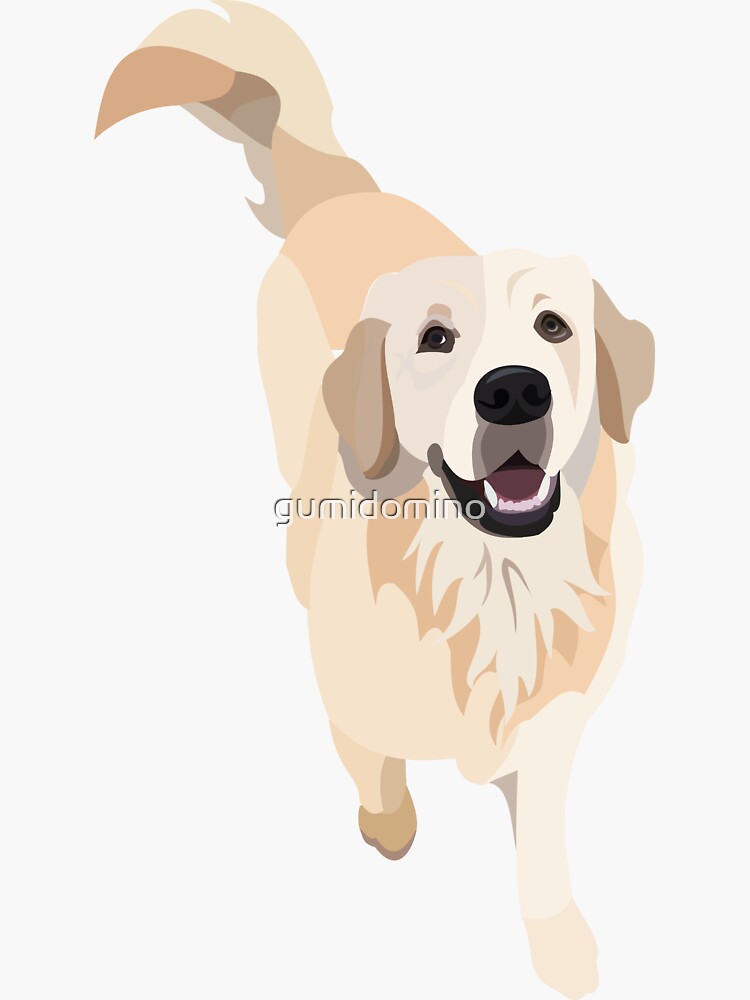 Golden best sale retriever decal