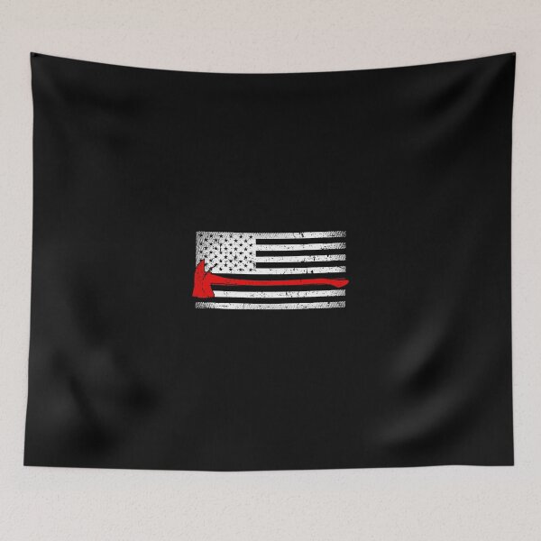 Item preview, American Flag Fire Fighter Red Axe Gifts For Fireman designed and sold by ryannokune.