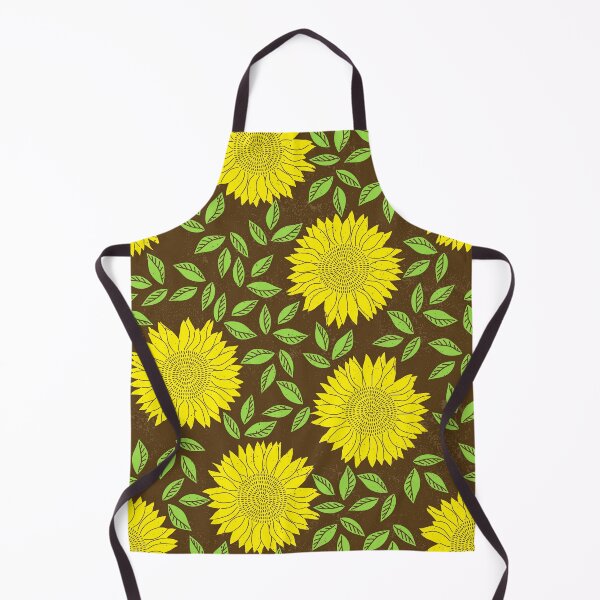 Item preview, SunFlowers Floral Pattern design for apparel and beddings designed and sold by Sunnyhova.