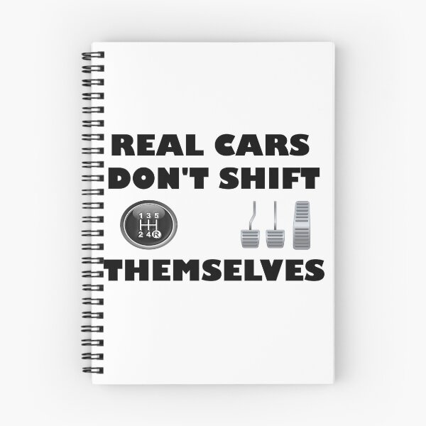 Item preview, REAL CARS DONT SHIFT THEMSELVES designed and sold by DomGDesign.