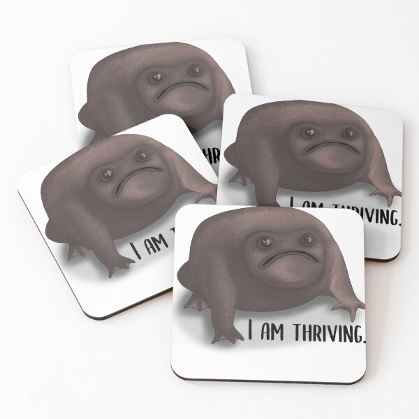 Item preview, Grumpy frog is thriving designed and sold by EmyBeeDesigns.