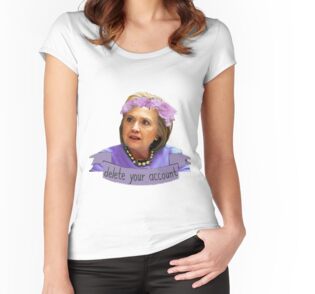 Women's Fitted Scoop T-Shirt