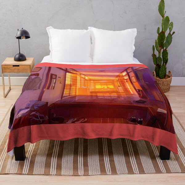 Item preview, Classic Anime indoor with sunset rays designed and sold by Pabbles1211.