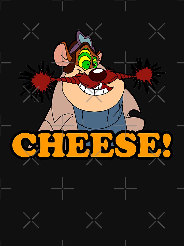 "Monterey Jack Cheese Attack The Cartoon Chip n Dale Rangers" Active T