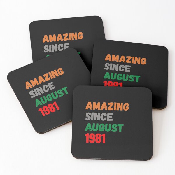 Item preview, Amazing Since August 1981 designed and sold by melshirt-shop.