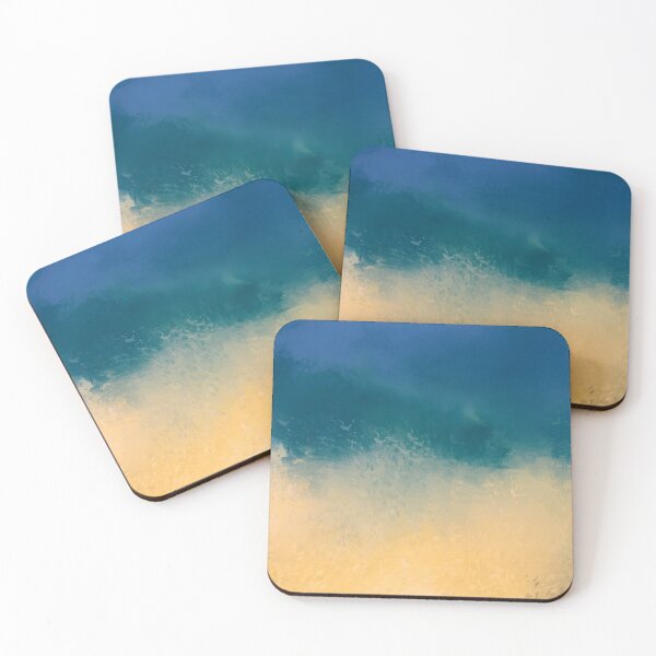Item preview, Where The Ocean Meets The Sand Abstract Art designed and sold by DEC02.