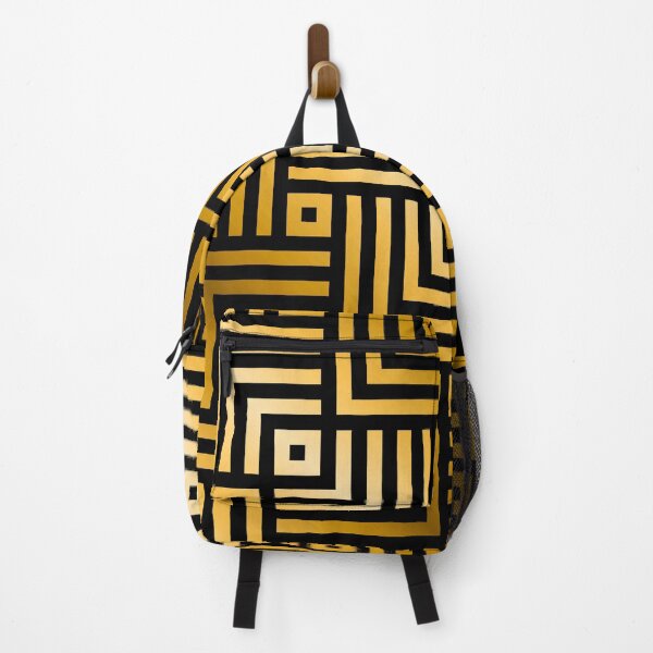 Item preview, Art Deco Gold-Colored And Black Geometric Pattern designed and sold by DEC02.