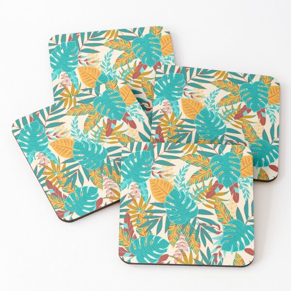 Item preview, Beautiful Vintage Style Tropical Leaves designed and sold by pugmom4.