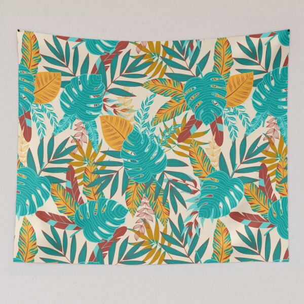Item preview, Beautiful Vintage Style Tropical Leaves designed and sold by pugmom4.