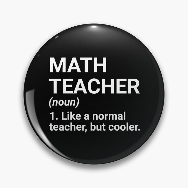 Item preview, Math Teacher designed and sold by manishfzr1995.