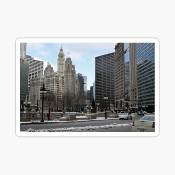 Michigan Avenue - Chicago, IL Sticker