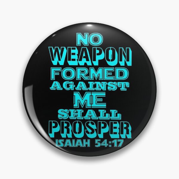 Item preview, Isaiah 54:17 designed and sold by plushism.