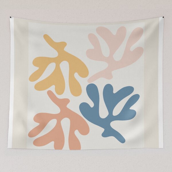 Item preview, Four matisse Leaf Poster designed and sold by soyssoyo.