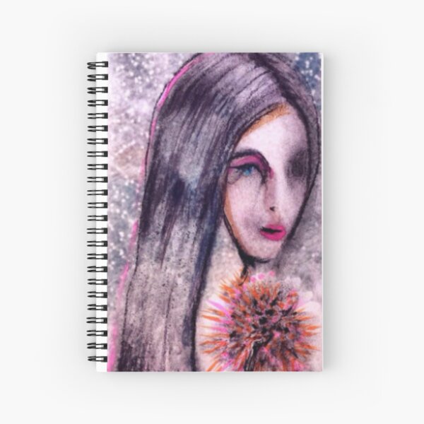 Asian Girl Spiral Notebook