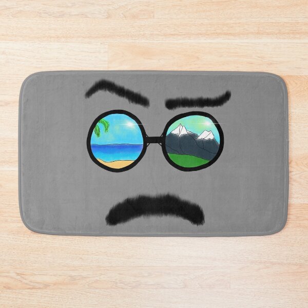 Item preview, Moustache I go here or Moustache I go there  designed and sold by MysticalCha.